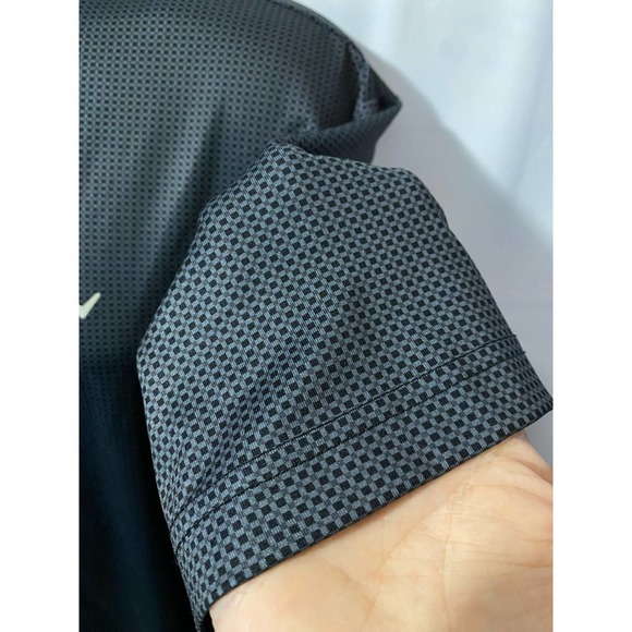 Men’s Callaway Opti-dri Black Polo Golf Shirt Size Medium Large - Picture 7 of 10